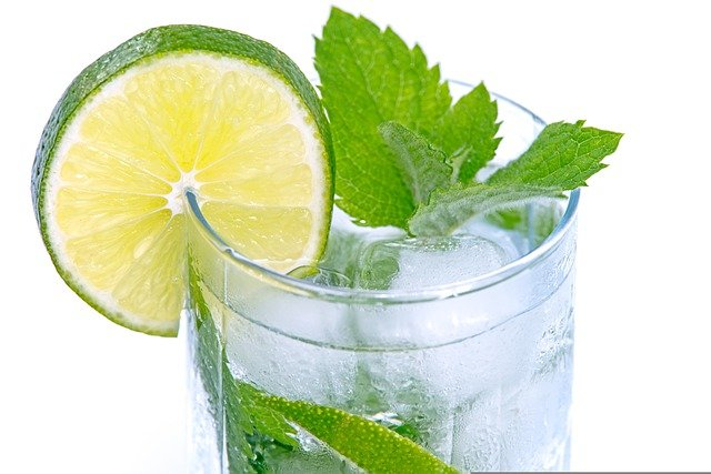 cold drink, lime, drink